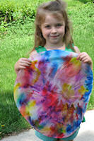 Rylee with her Color Mandala